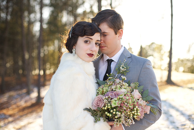 Great Gatsby winter wedding inspiration | Live View Studios