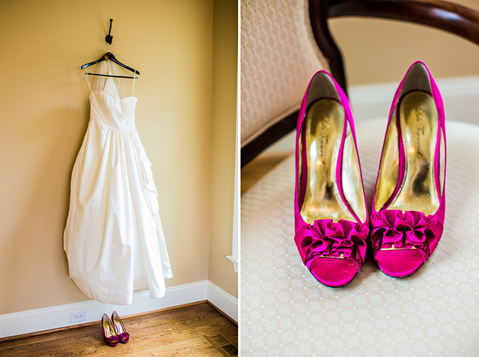 colorful DIY wedding | Meet the Burks