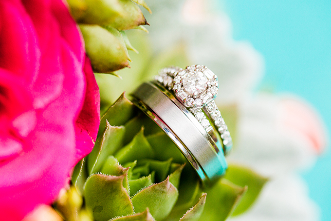 colorful DIY wedding | Meet the Burks