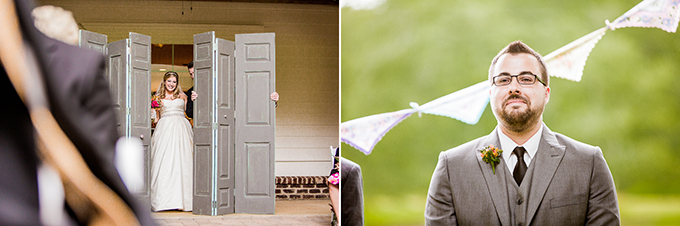 colorful DIY wedding | Meet the Burks