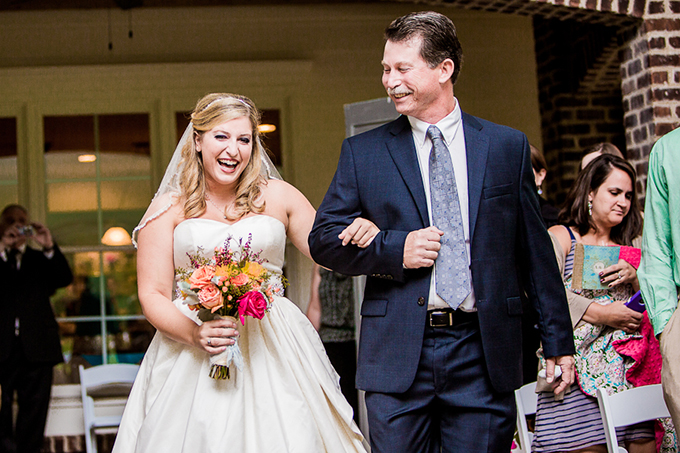 colorful DIY wedding | Meet the Burks