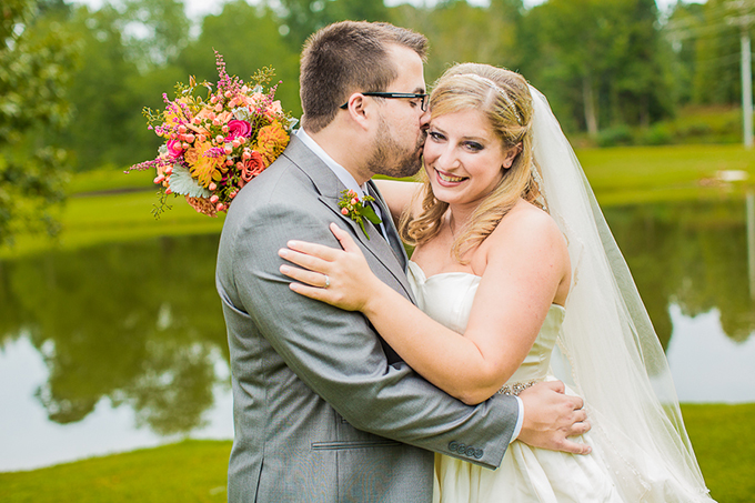 colorful DIY wedding | Meet the Burks