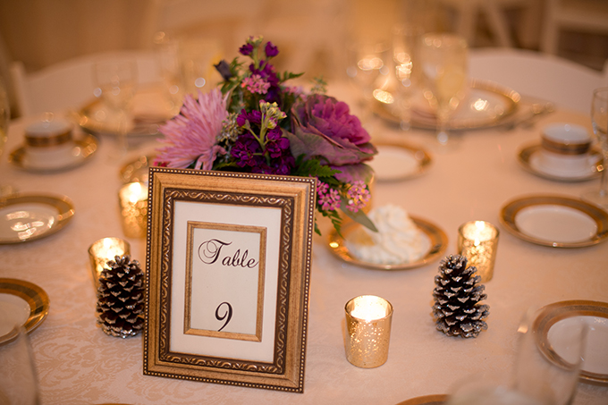 hot pink glam winter wedding | Amanda Megan Miller Photography
