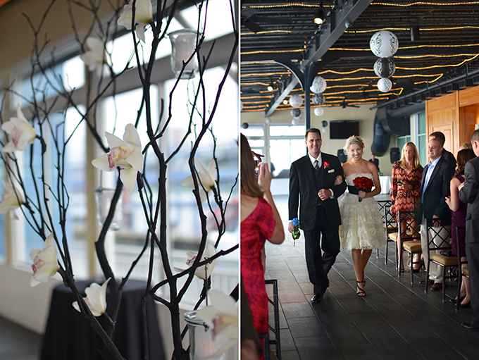 red and black NYC wedding | Jessica Schmitt Photography