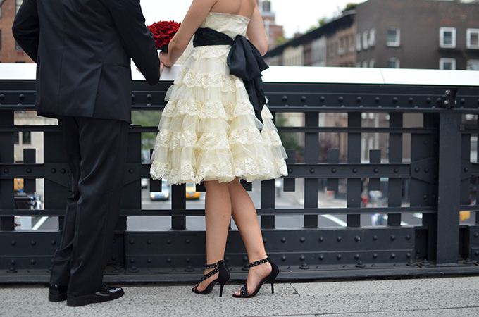 red and black NYC wedding | Jessica Schmitt Photography