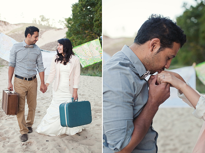 beach travel anniversary session | Ashley Biess Photography