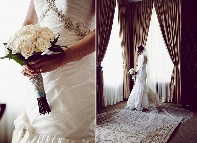 glam black & white wedding | Christina Esteban and Jeremy Bobrow