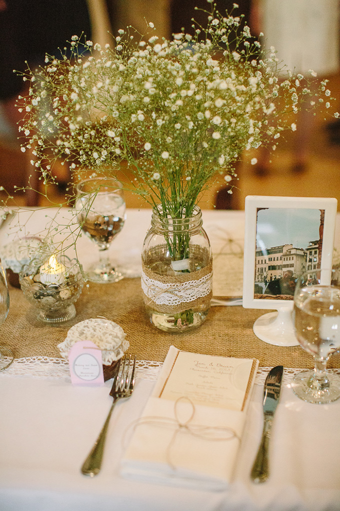 A Pink Diy Burlap And Lace Wedding Glamour Grace Pink Burlap And Lace Wedding Danielle Capito Photography