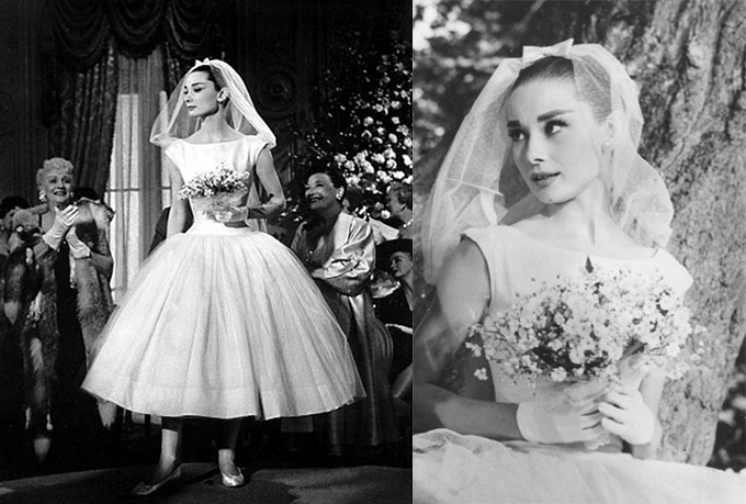 Get the Look Audrey Hepburn Wedding Dress Glamour & Grace