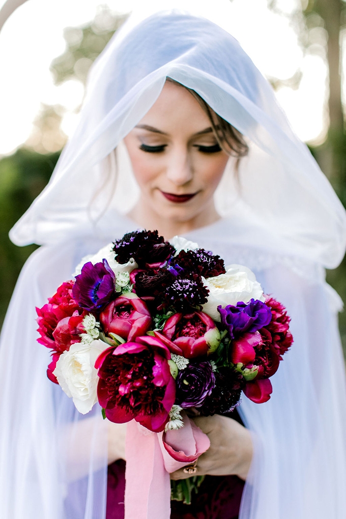 Romantic Winter Estate Wedding Inspiration Glamour & Grace